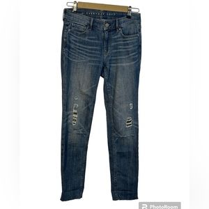 White House Black Market Distressed Jeans